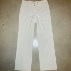 St. John white pants size 4